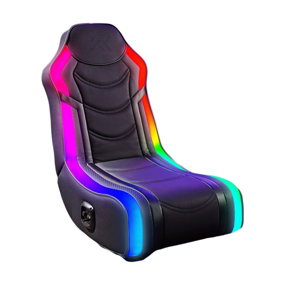X-Rocker Chimera RGB Sync 2.0 Gaming Chair App-Controlled LED Lights Junior