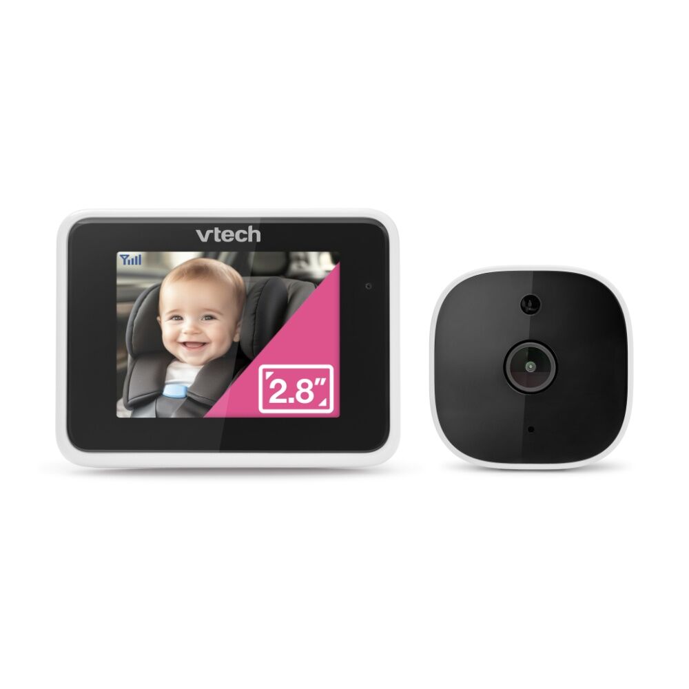VTech VGO In-Car Baby Monitor Camera W/ 2.8in Colour Viewer & Live Video