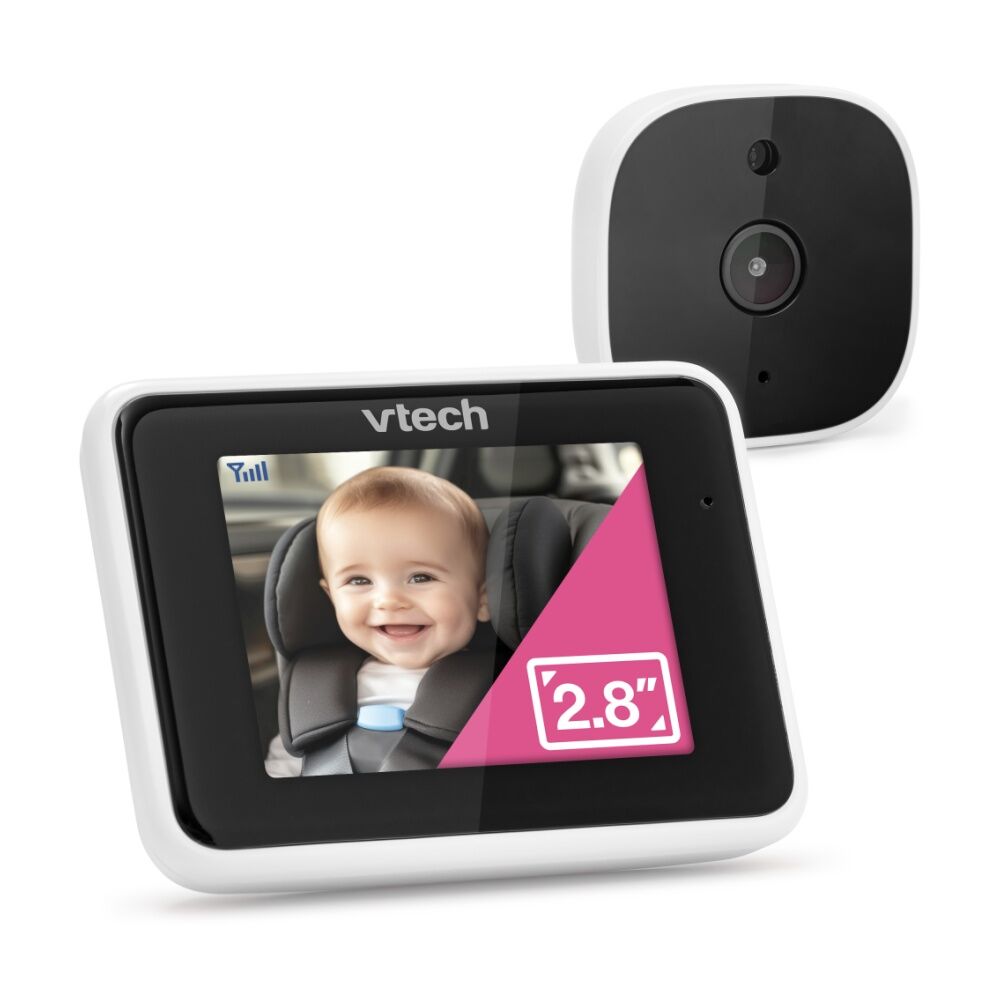VTech VGO In-Car Baby Monitor Camera W/ 2.8in Colour Viewer & Live Video