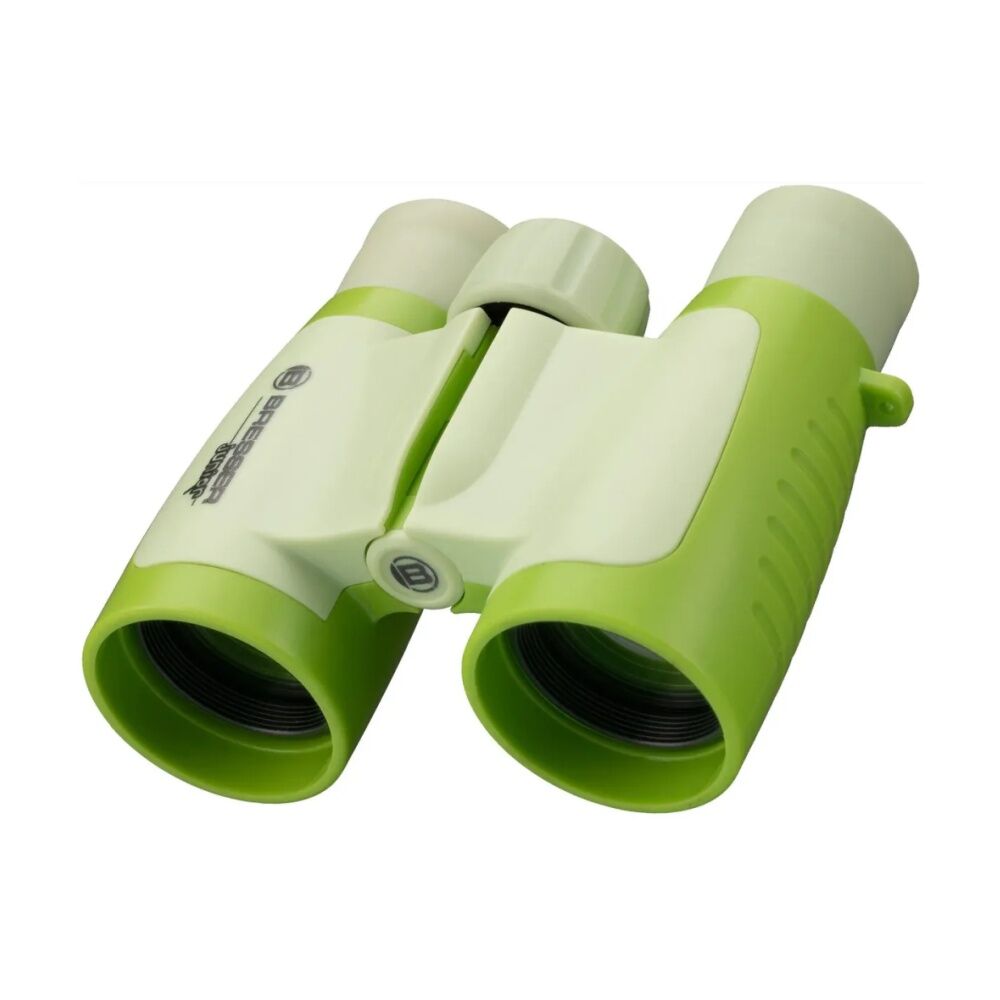 Bresser Junior Childrens Outdoor Use Foldable Binoculars 3x30mm Lens Green