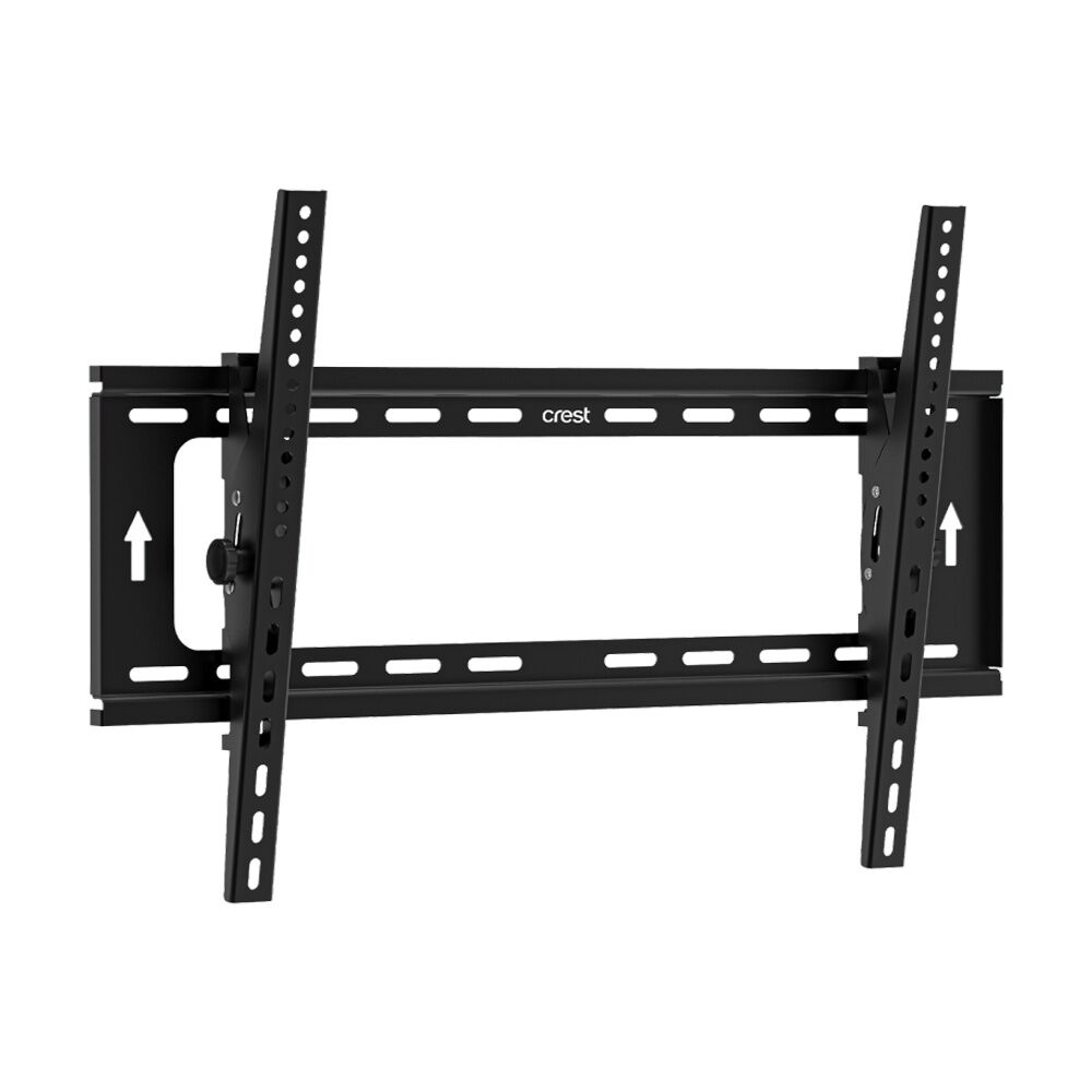 Crest Tilt Action Adjusting TV Wall Mount For 37 to 90 Inch Holds 80kg Black