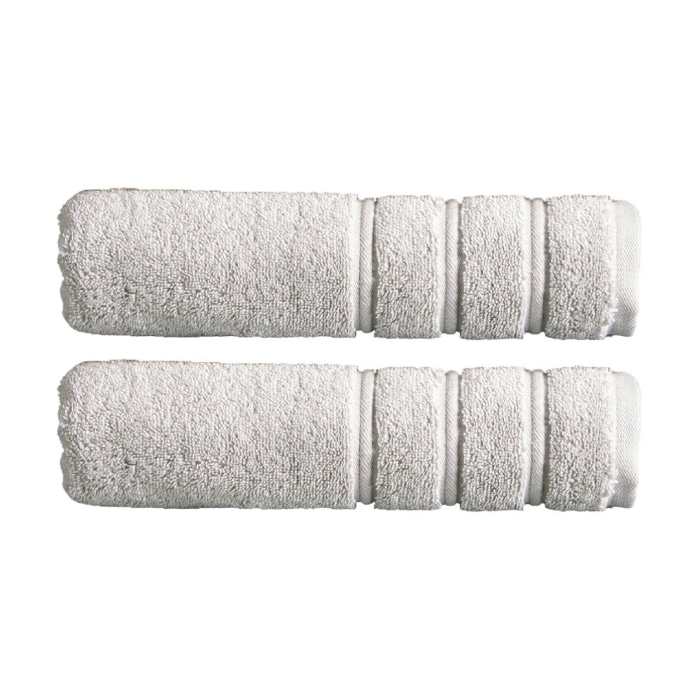 2PK Christy Antalya Turkish Cotton Bath Towel 600GSM Soft Absorbent Lunar King