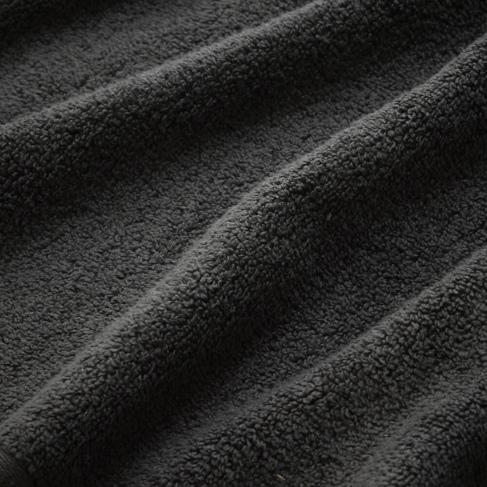 Christy Cirrus Bath Towel Combed Cotton 450GSM Fast Drying Charcoal