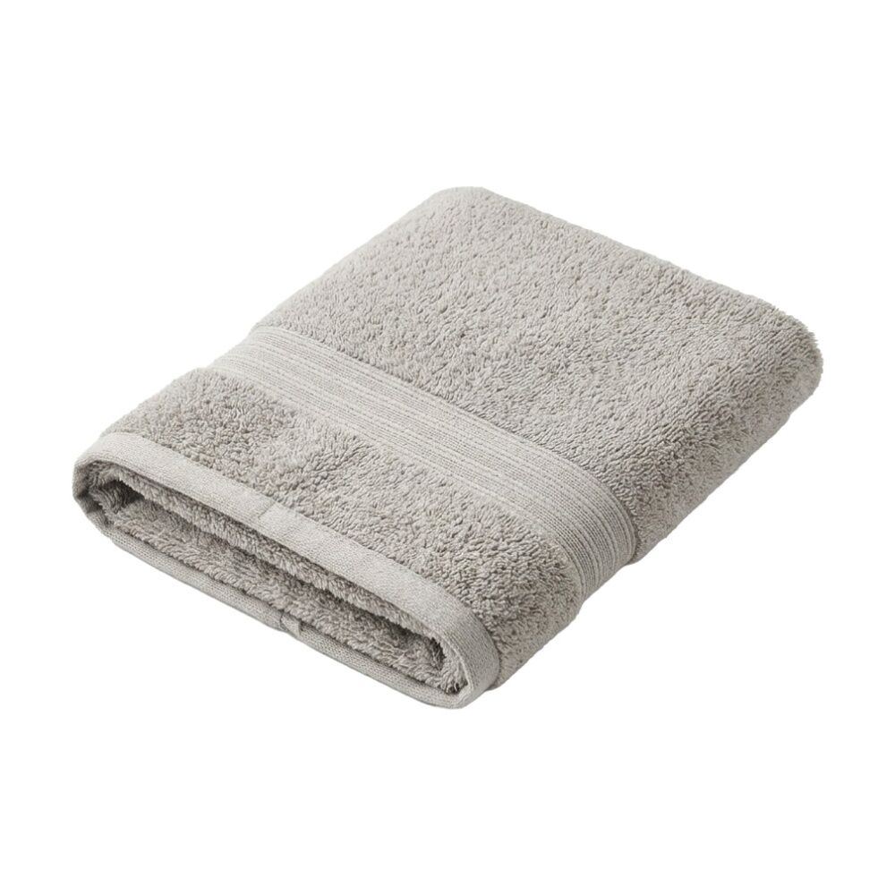 2PK Christy Sovereign Combed Cotton Hand Towel 650GSM Plush Absorbent Silver