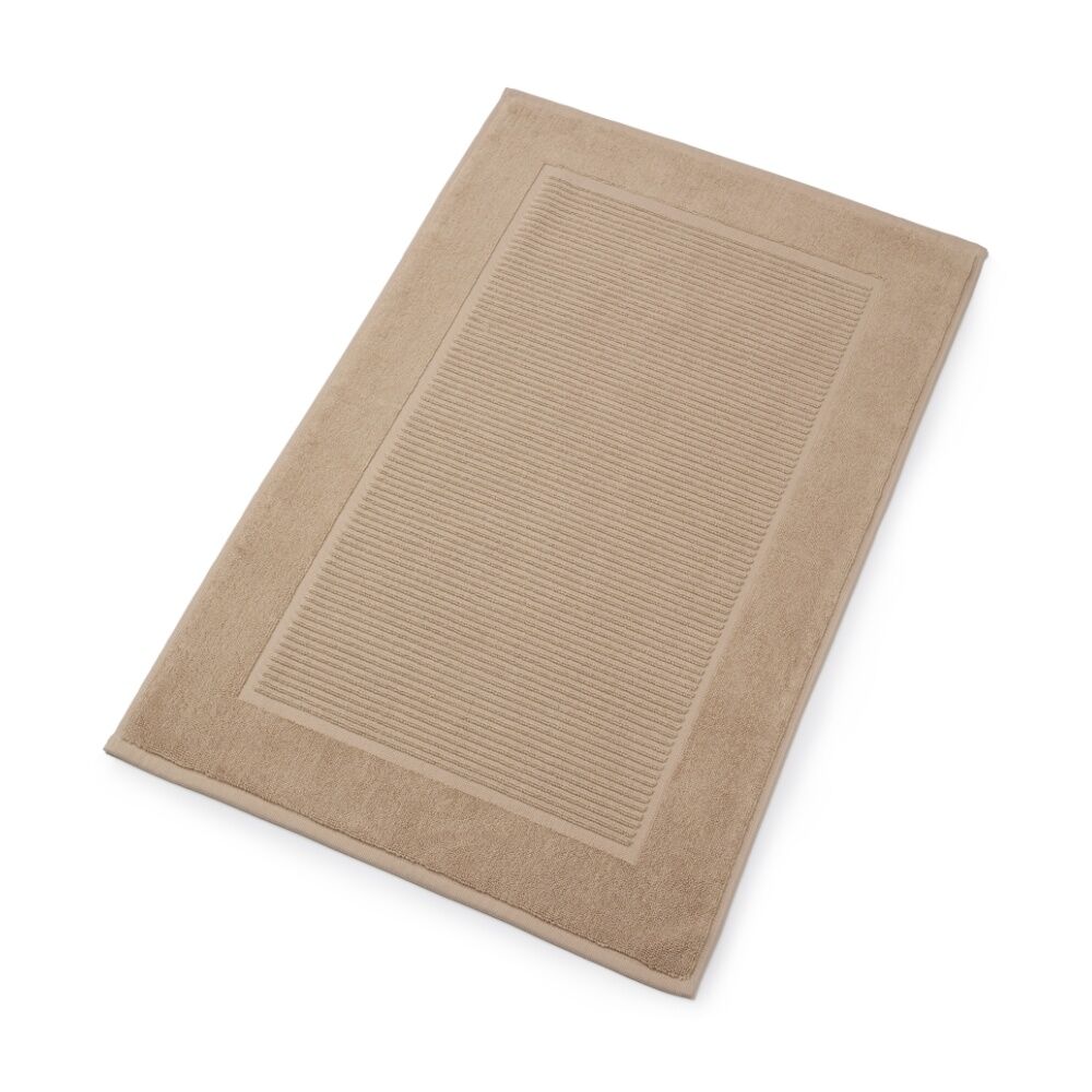 Christy Sovereign Bath Mat Combed Cotton 1000GSM Plush Luxurious Stone