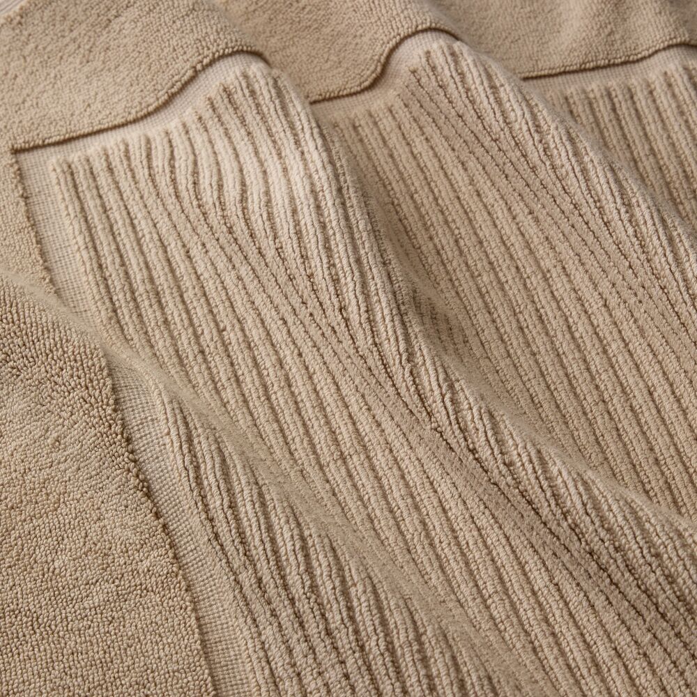 Christy Sovereign Bath Mat Combed Cotton 1000GSM Plush Luxurious Stone