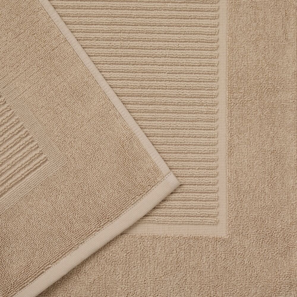 Christy Sovereign Bath Mat Combed Cotton 1000GSM Plush Luxurious Stone