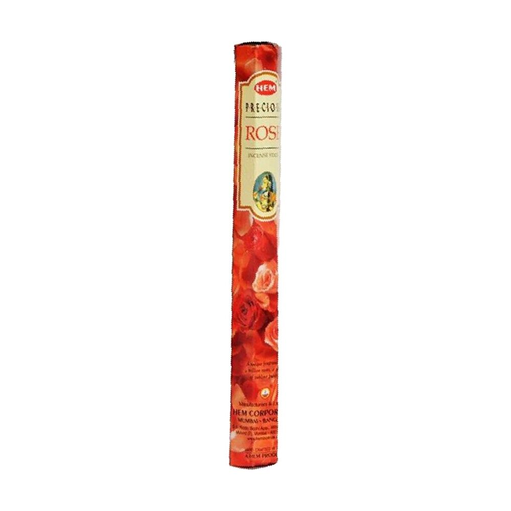 12PK HEM Home Fragrance Scented Smelling Incense Sticks Packet Set Precious Rose