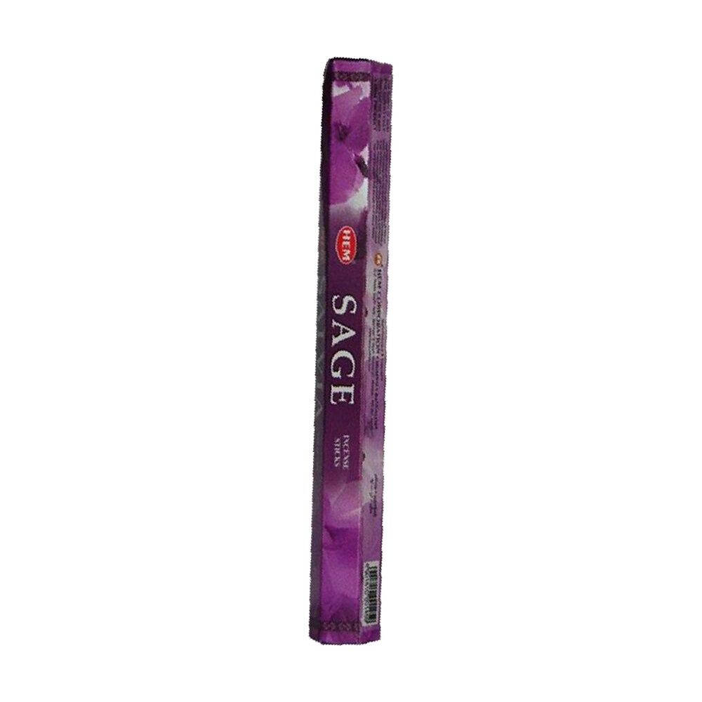 12PK HEM Home Fragrance Scented Smelling Incense Sticks Packet Set Sage