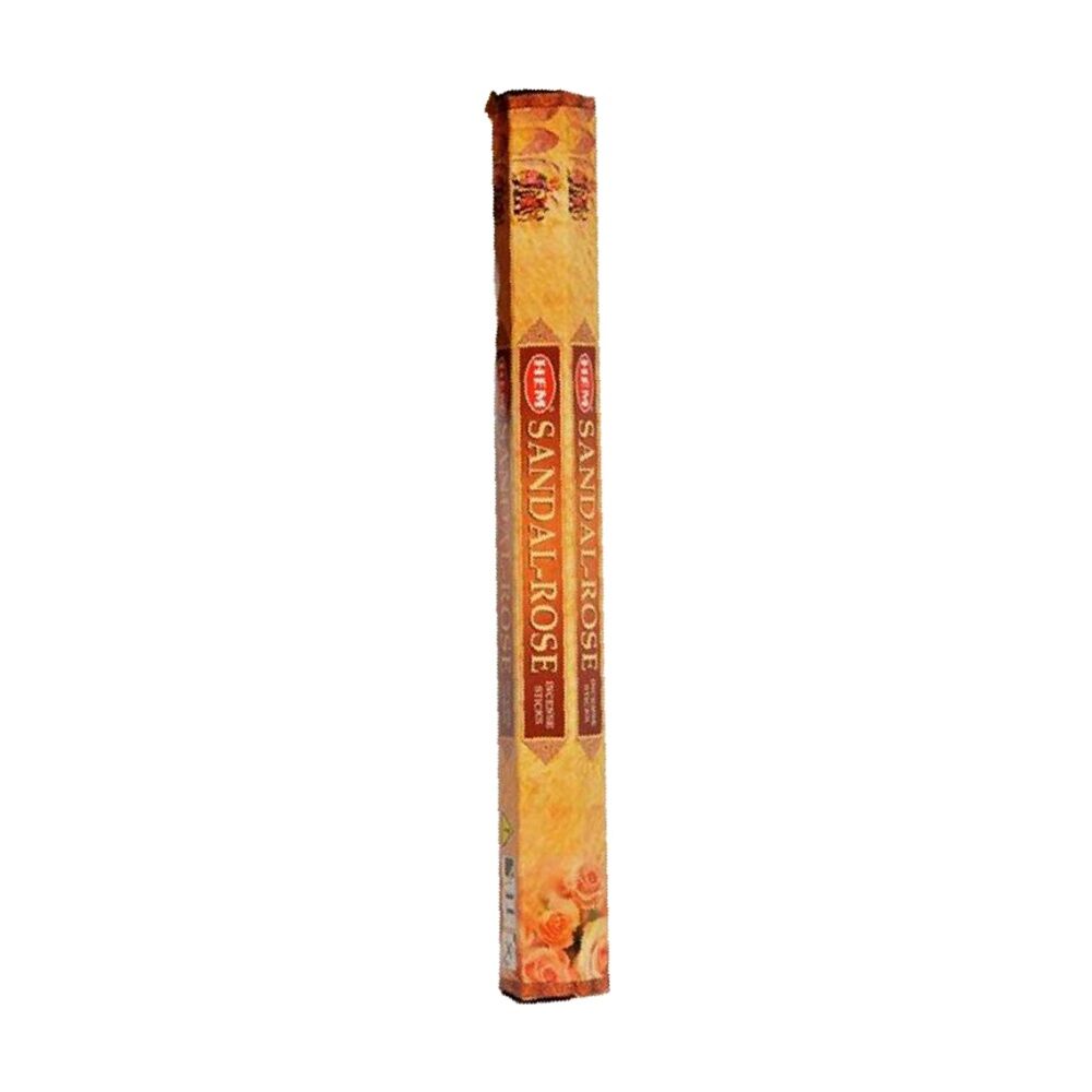 12PK HEM Home Fragrance Scented Smelling Incense Sticks Packet Set Sandal Rose