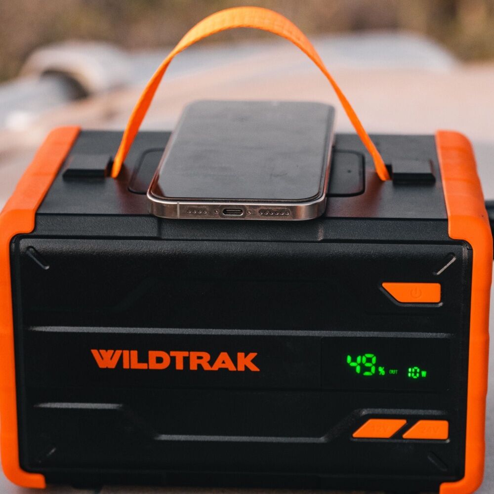 Wildtrak Power Tank Buddy 30Ah Portable Lithium Station With Charge