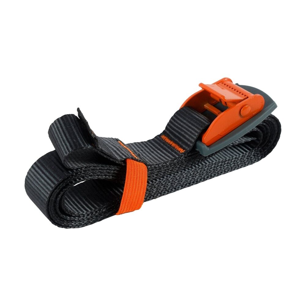 2x 2pc Wildtrak Cambuckle Tie Down Straps Heavy Duty With Protective Plate 3m