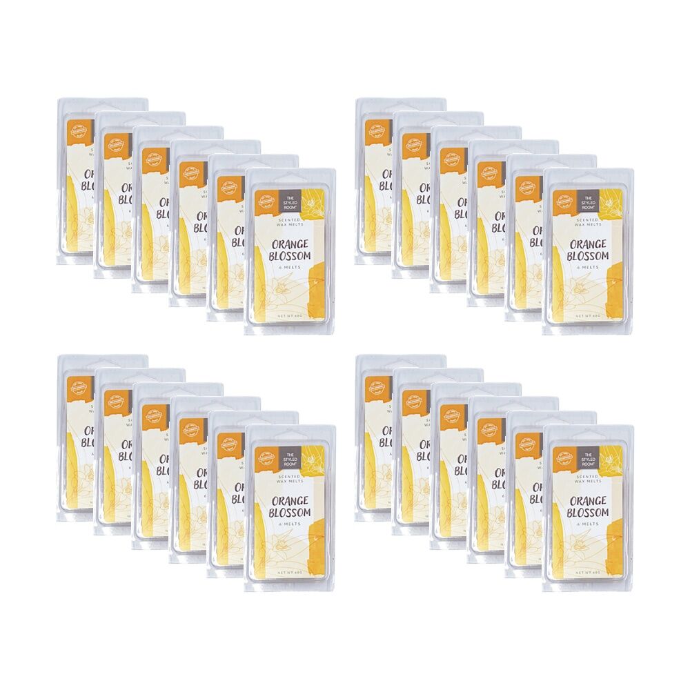 24x 6pc The Styled Room Scented Wax Melts Home Fragrance Assorted