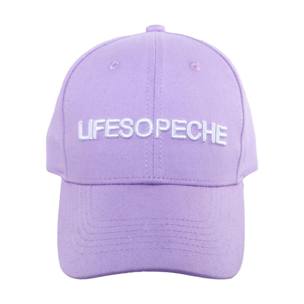 Lifesopeche Womens Baseball Cap Embroidered Logo Lilac One Size