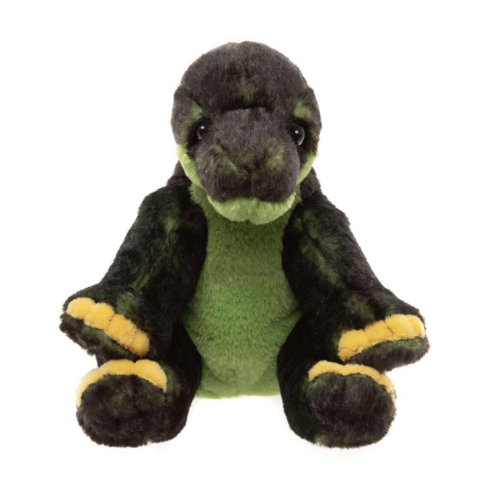 2PK Charlie Bears Stegosaurus Dinosaur Cuddle Cub Plush Kids Soft Toy 0y+ Green