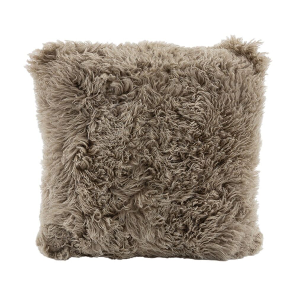 Huxford Grove The Kingston Sheepskin Double Sided Cushion Pelican 50x50cm