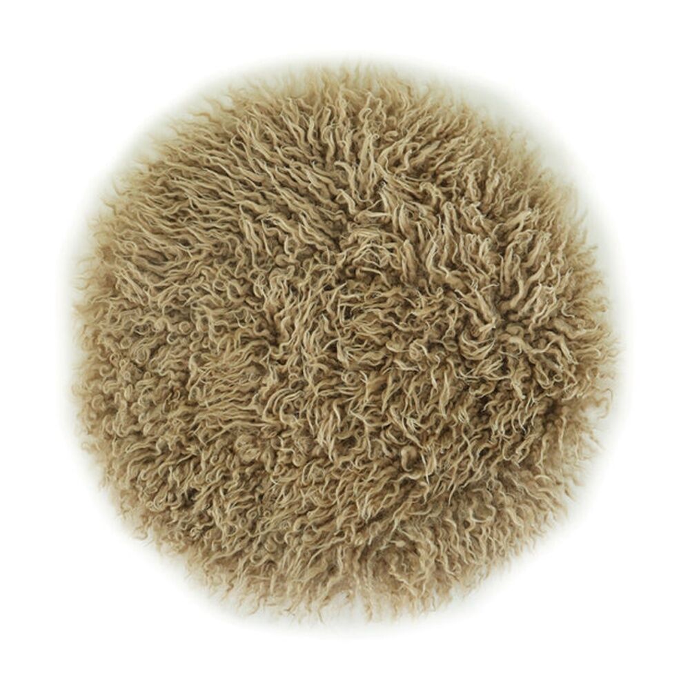 Huxford Grove The Kingston Sheepskin Seat Pad Pelican 37x37cm