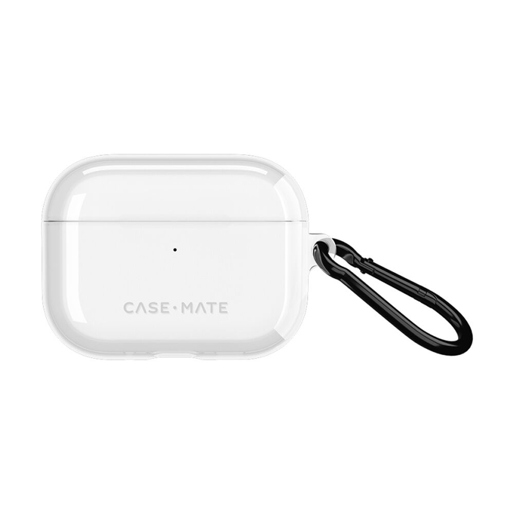 Case-Mate Tough Protection Case for AirPods Pro 3 W/ Carabiner Clear