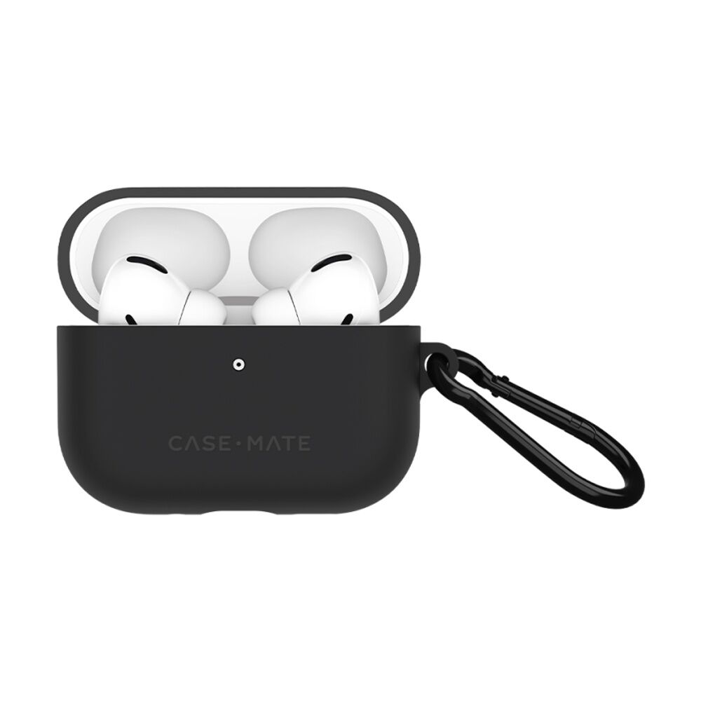 Case-Mate Tough Protection Case for AirPods Pro 3 W/ Carabiner Black