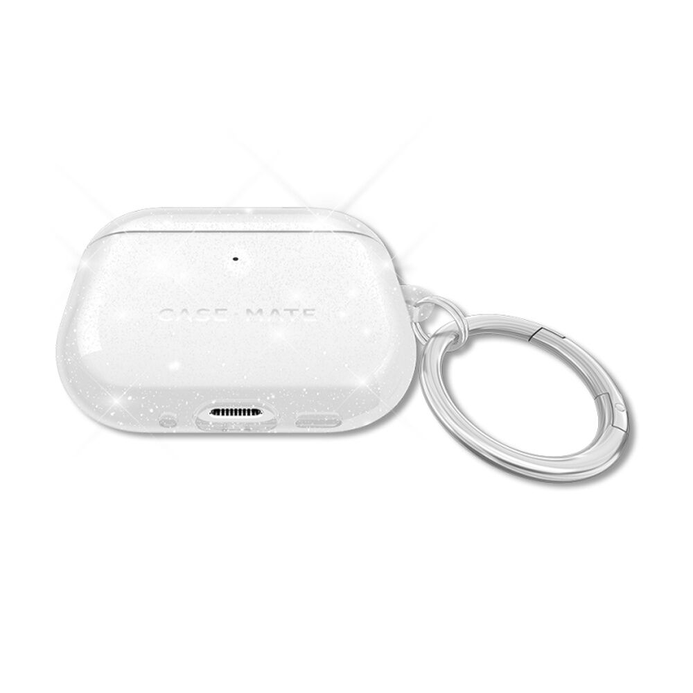 Case-Mate Twinkle Case for AirPods Pro 3 W/ Carabiner Twilight Silver