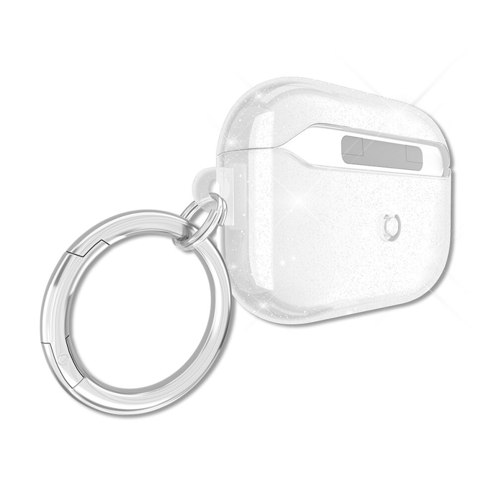 Case-Mate Twinkle Case for AirPods Pro 3 W/ Carabiner Twilight Silver