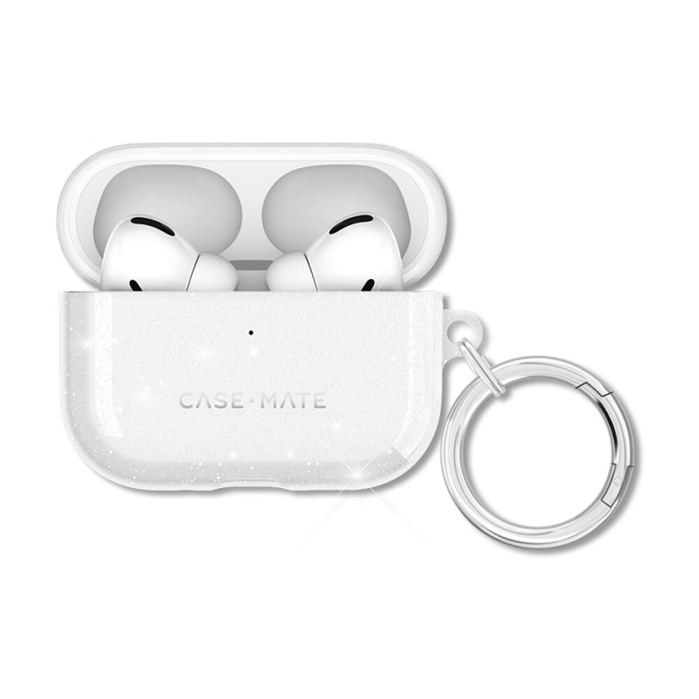 Case-Mate Twinkle Case for AirPods Pro 3 W/ Carabiner Twilight Silver