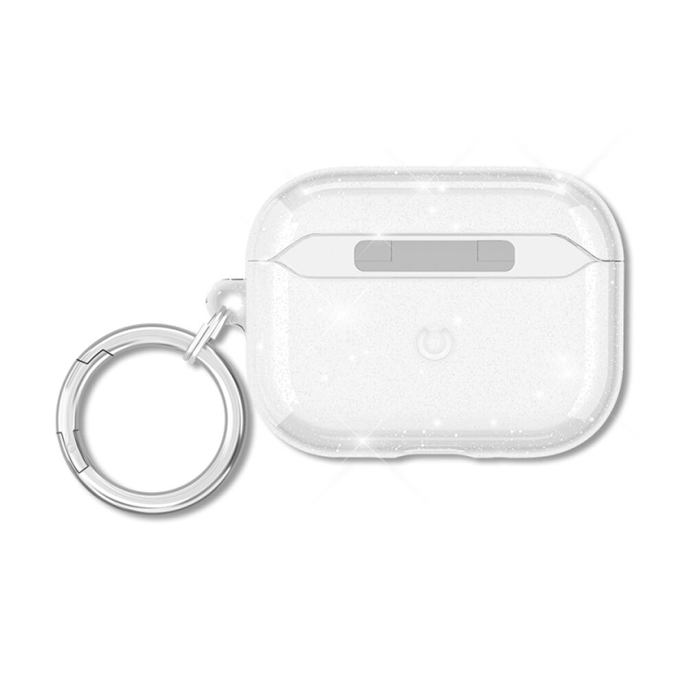 Case-Mate Twinkle Case for AirPods Pro 3 W/ Carabiner Twilight Silver