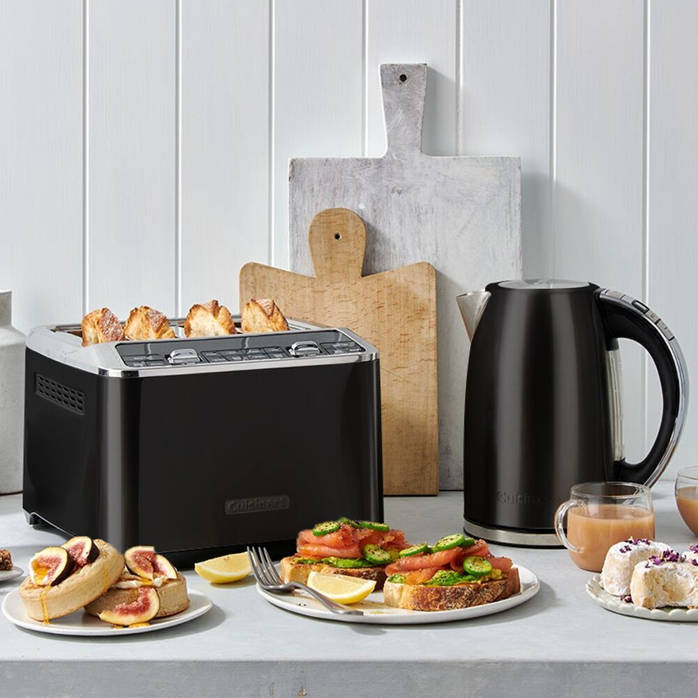 Cuisinart Multi-Temp Cordless Electric Kitchen Kettle W/ Base - Black