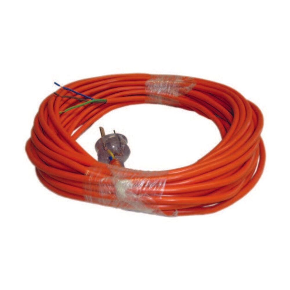Cleanstar 15m Extention Cord Repair Lead 10 Amp 3 Core Orange