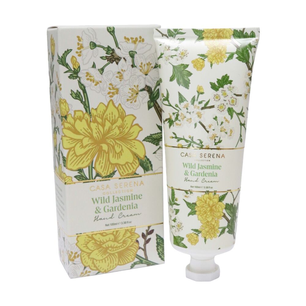 2PK LVD Wild Jasmine & Gardenia Gentle/Nourishing Hand Cream Tube 100ml