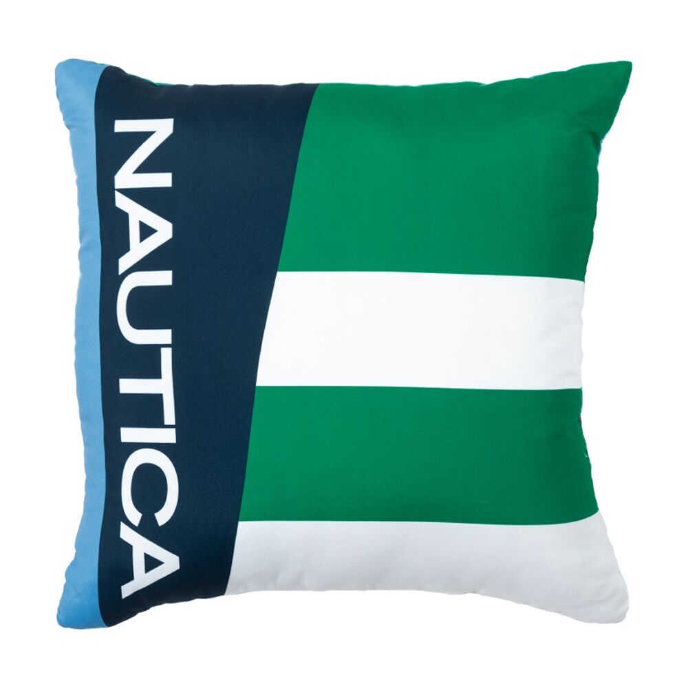 2PK Nautica Massimo Decorative Cushion Home Decor 45x45cm Navy/Pepper Green