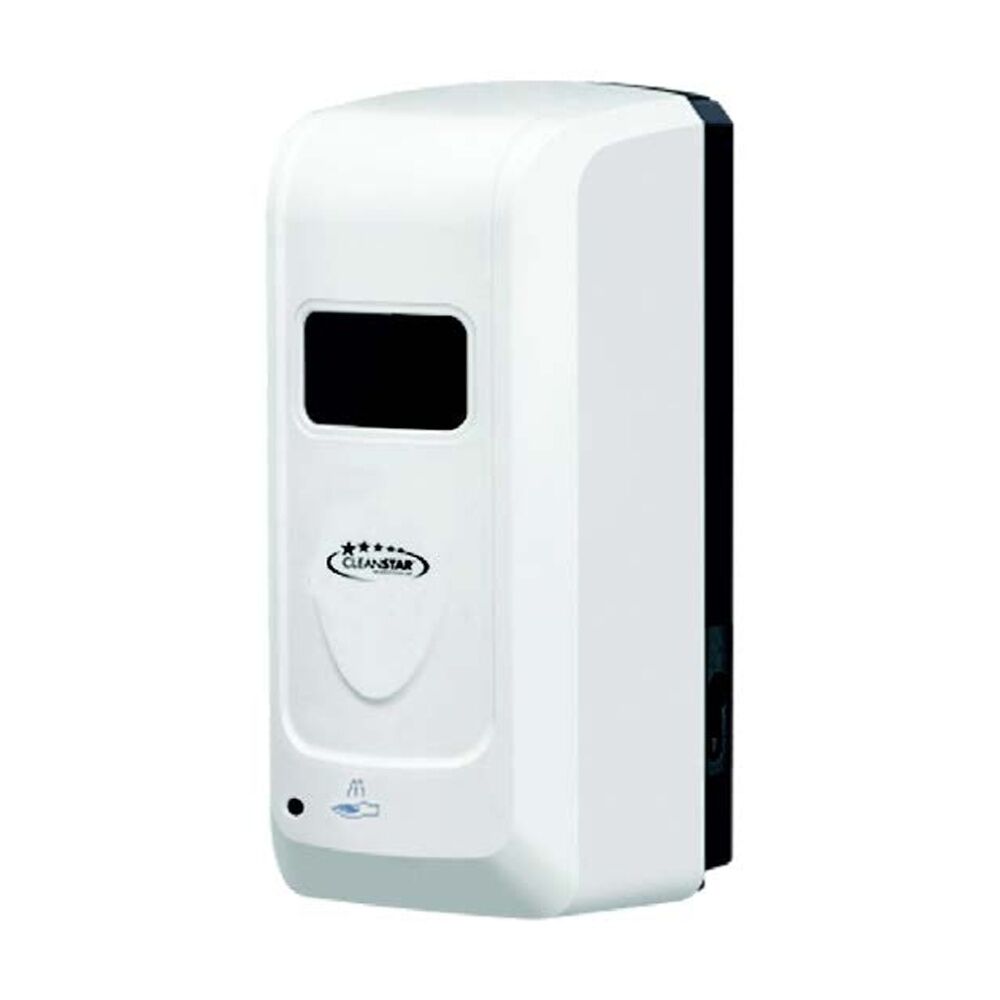 6PK Cleanstar Wall Mounted Touchless Hand Sanitiser And Soap Dispenser 1L