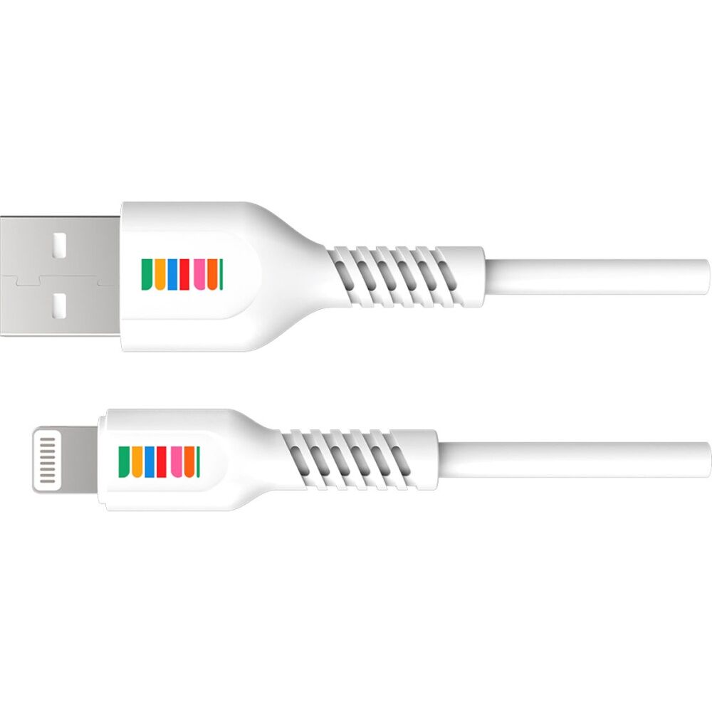 2PK Dull Co. USB-A to MFi Certified Lightning Charging Cable Apple Compatible 2m