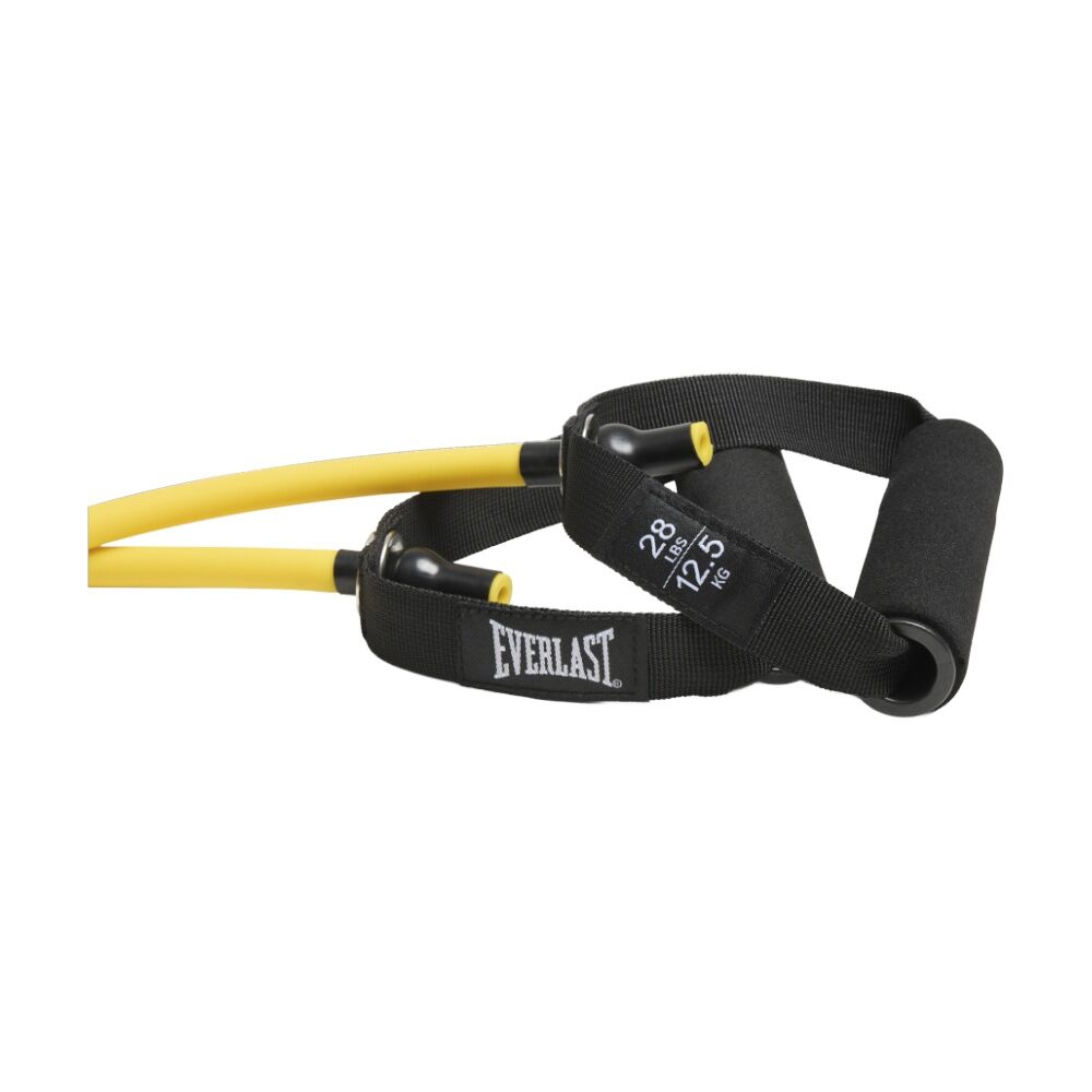 4PK Everlast Resistance Tube Medium Latex Expander W/ Handles Strength Training