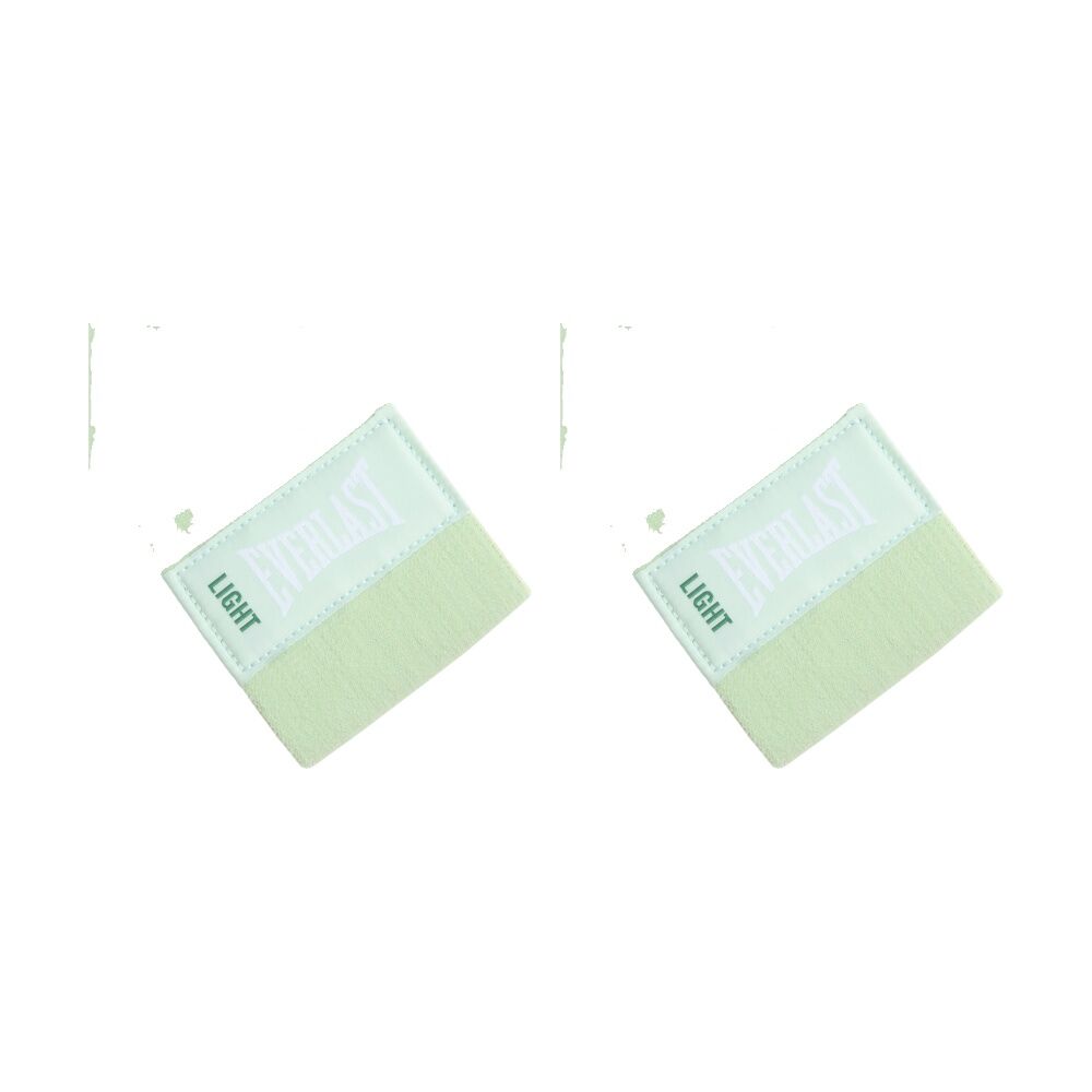 2PK Everlast Glute Band Light Resistance Non-Slip Fitness Equipment Mint Green