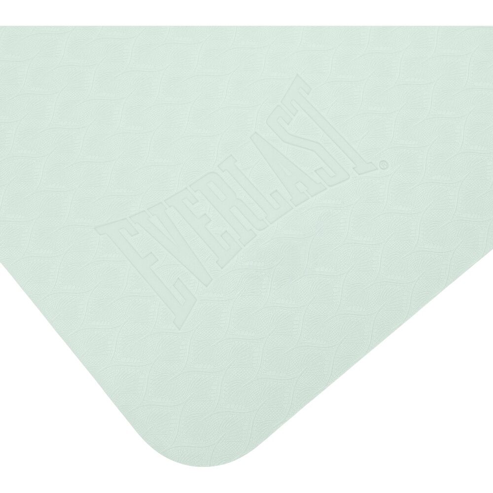 Everlast Yoga Mat 6mm Thick Cushioned Non-Slip Fitness Equipment Mint