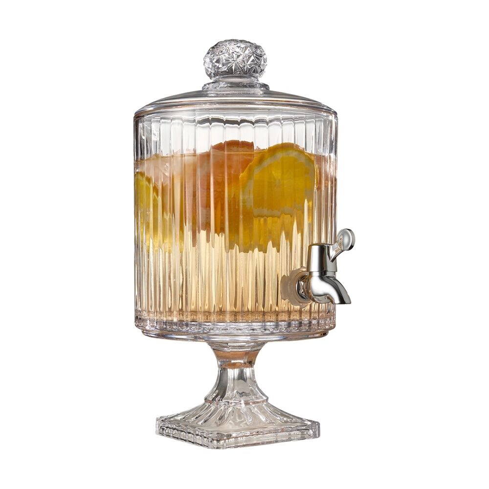 Ecology Lineaire Glass Drink Dispenser 4.5L Home Kitchen Barware