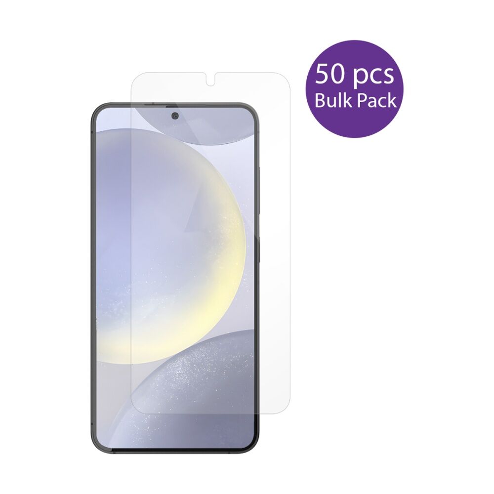 50pc EFM Screen Protector Bulk Set for Samsung Galaxy S24/S25 Tempered Glass