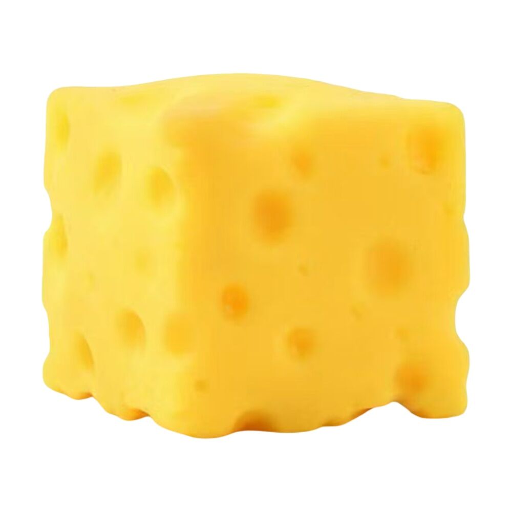 Epic Squish 10cm Cheese Squishy Toy Cheezie Sensory Kids 3y+