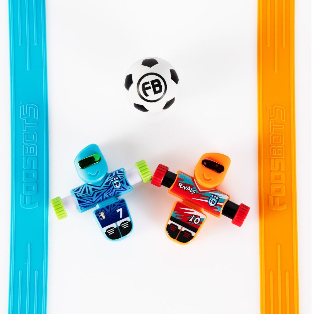 Foosbots On The Go Rivals Edition Portable Table Soccer Game Kids 6+