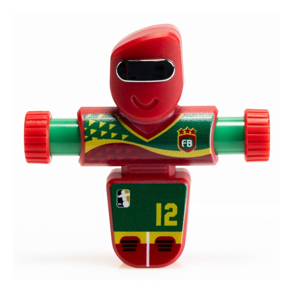 Foosbots Rivals Portugal Soccer Toy Squeeze To Spin Kick Kids 6 Plus.