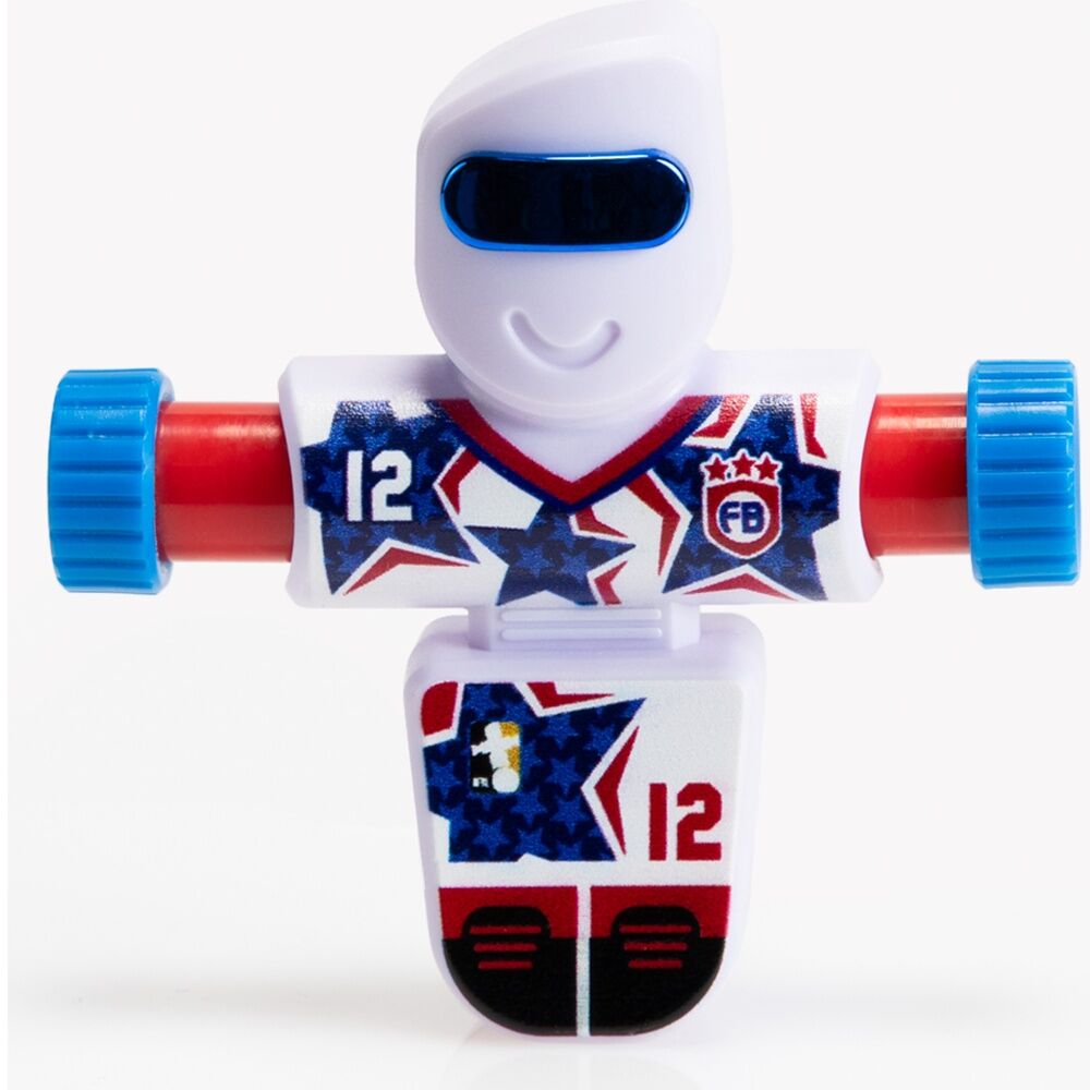 Foosbots Rivals Team USA Soccer Toy Squeeze To Spin Kids 6+