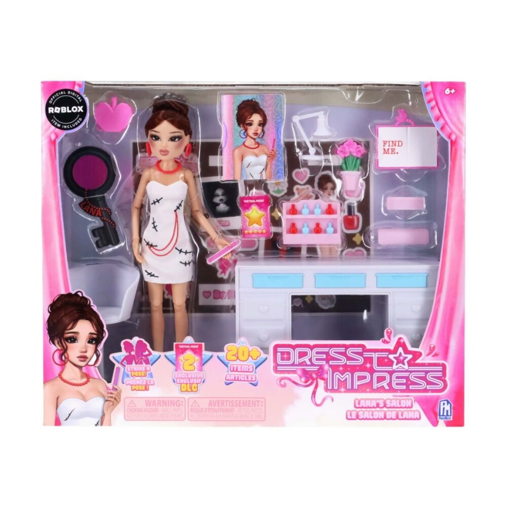 Phat Mojo Dress To Impress Deluxe Fashion Doll Set Lana W/ Accessories
