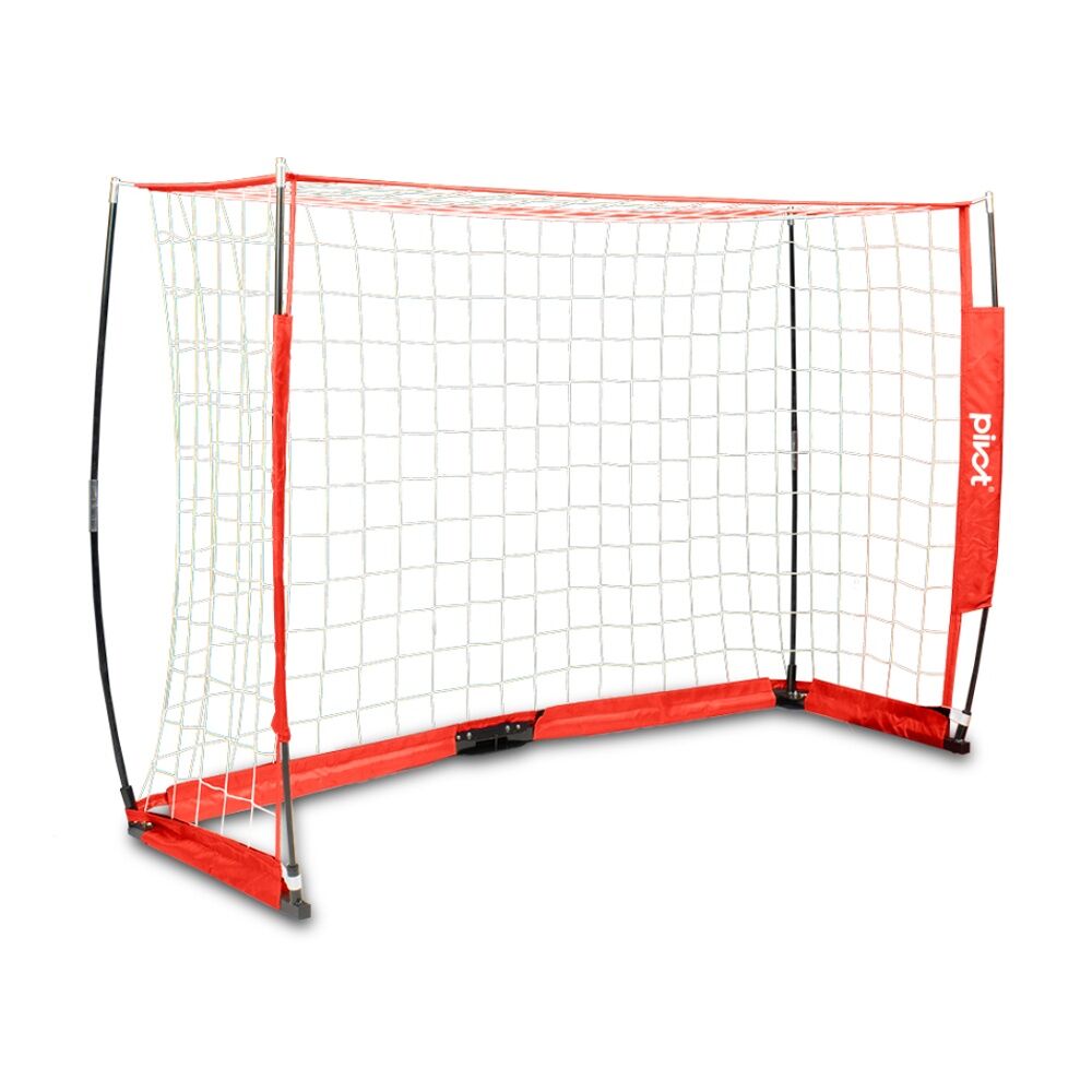 Pivot Pro Flex Soccer Goal 6x4ft Portable Lightweight Fibreglass W/ Carry bag