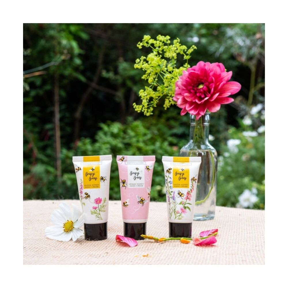 3pc Heathcote & Ivory Busy Bees Hand Cream Trio Collection Set 30ml