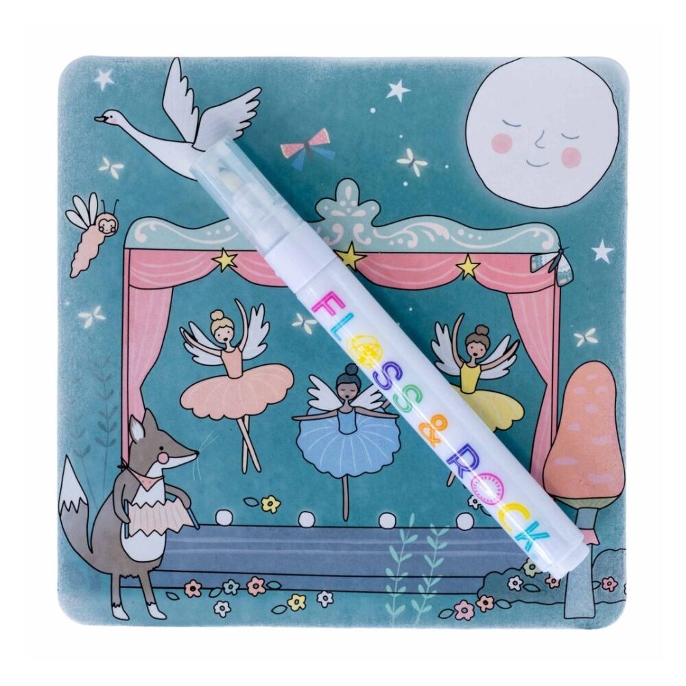 Floss & Rock Magic Water Colouring Enchanted Reusable Colour-In Set 3y+