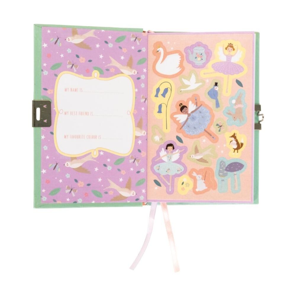 Floss & Rock My Secret Scented Lock & Key Diary Enchanted 15x10cm 3y+