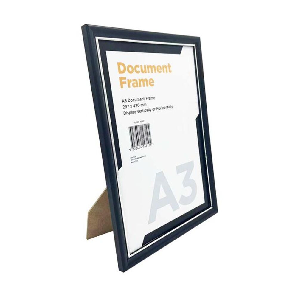 8PK Braz A3 Certificate Document Image Photo Frame 297x420mm Gold Silver