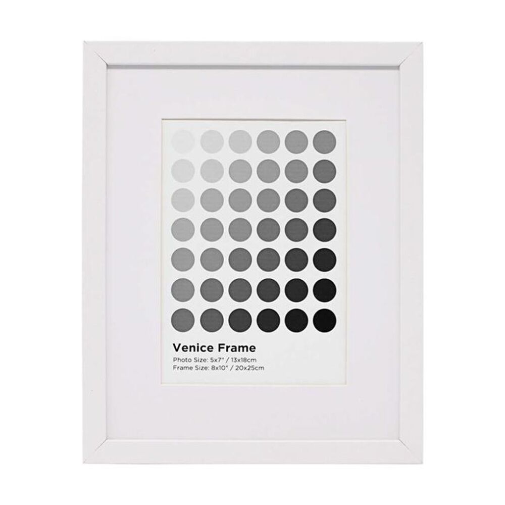 6PK Braz Venice Image Photo Document Display Frame 20x25cm White