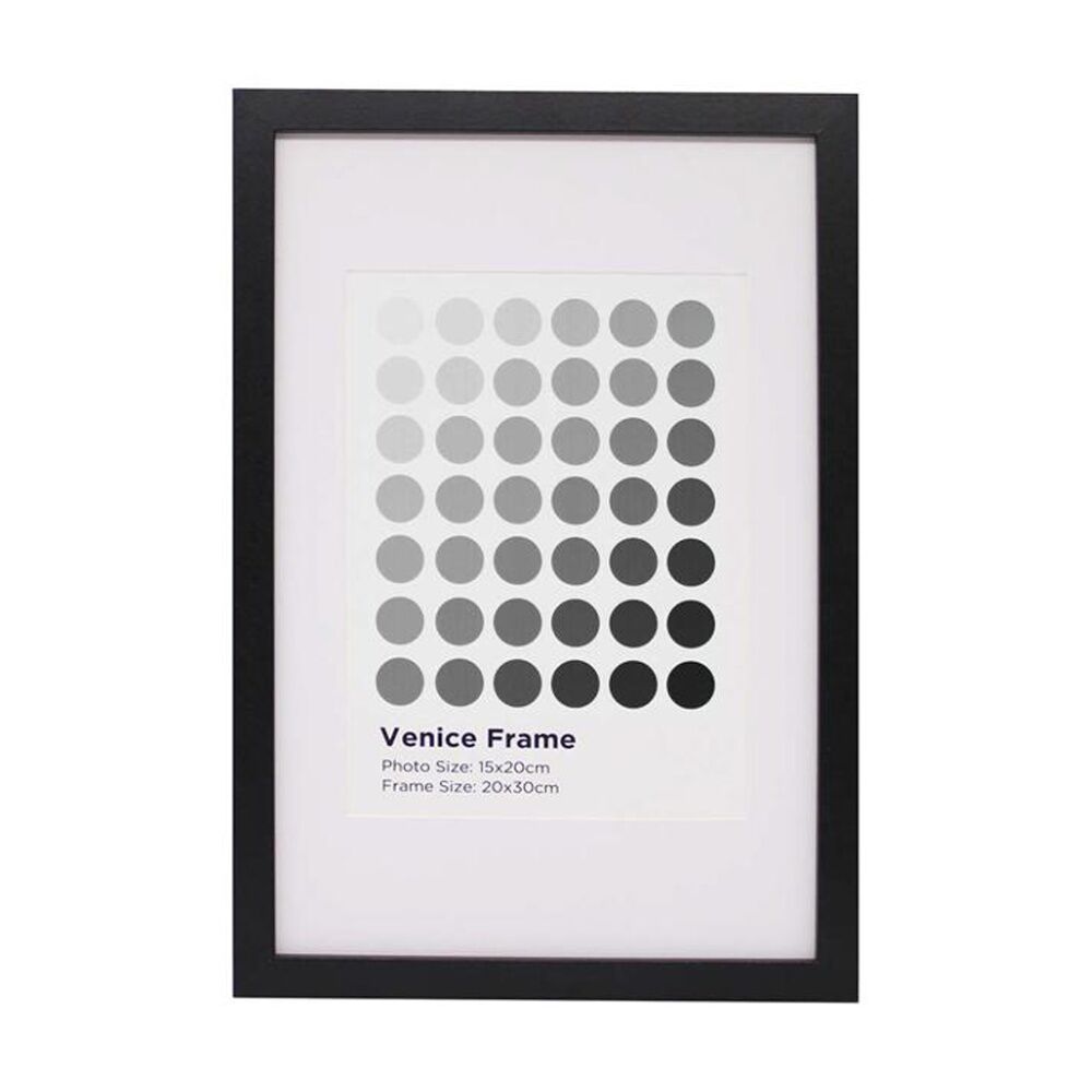 6PK Braz Venice Image Photo Document Display Frame 20x30cm Black